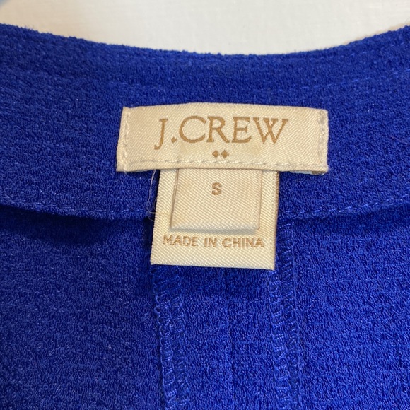JCREW Royal Blue Blouse - Picture 2 of 3